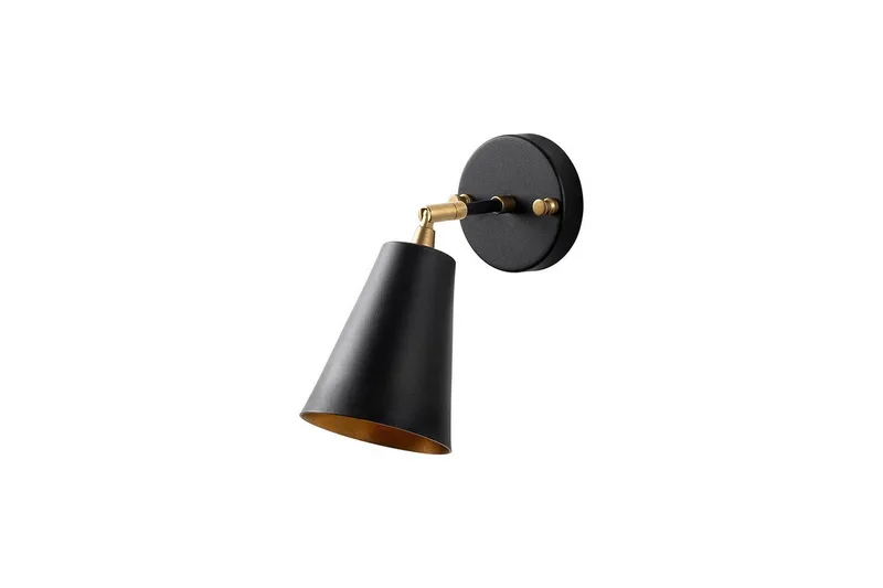 Væglampe Avraen Sort / Rany - Sort / Rany - Belysning - Lamper & indendørsbelysning - Væglampe