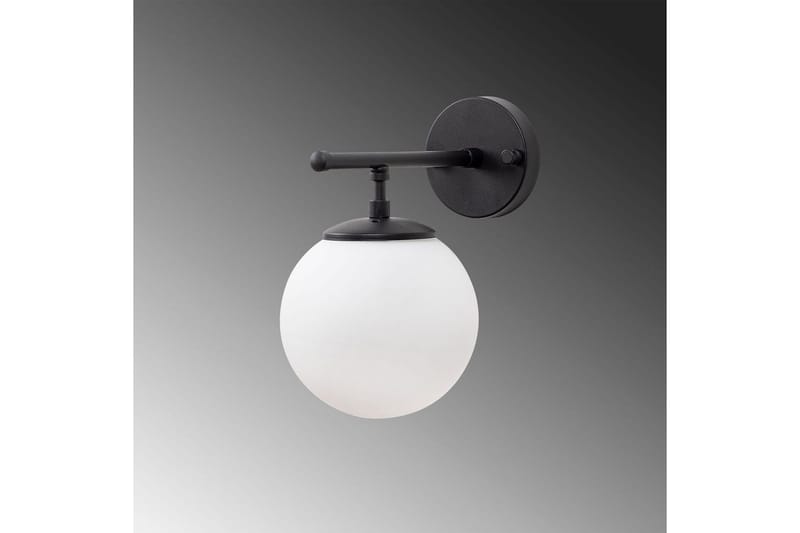 Væglampe Berriarenr Sort / Creme - Sort / Creme - Belysning - Lamper & indendørsbelysning - Væglampe