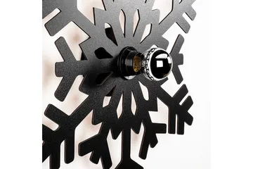 Væglampe Brilo Snow Sort - Sort - Belysning - Lamper & indendørsbelysning - Væglampe