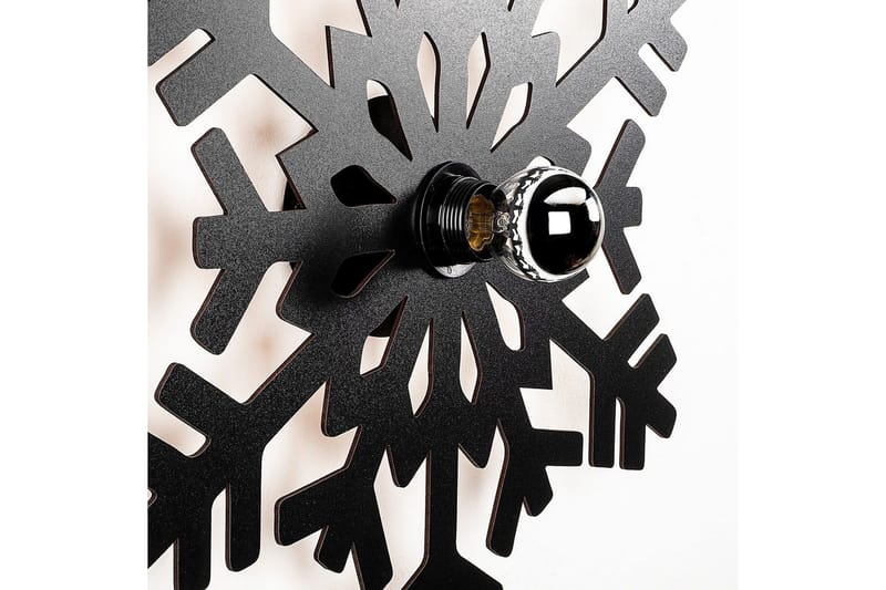 Væglampe Brilo Snow Sort - Sort - Belysning - Lamper & indendørsbelysning - Væglampe