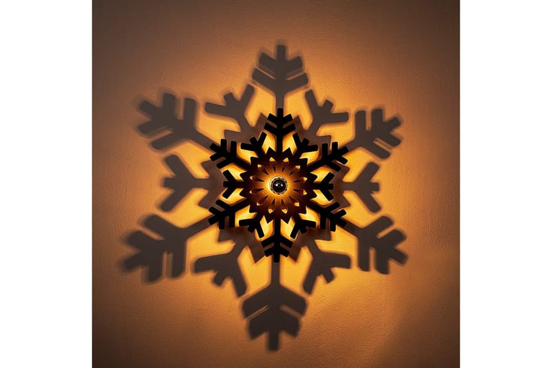 Væglampe Brilo Snow Sort - Sort - Belysning - Lamper & indendørsbelysning - Væglampe