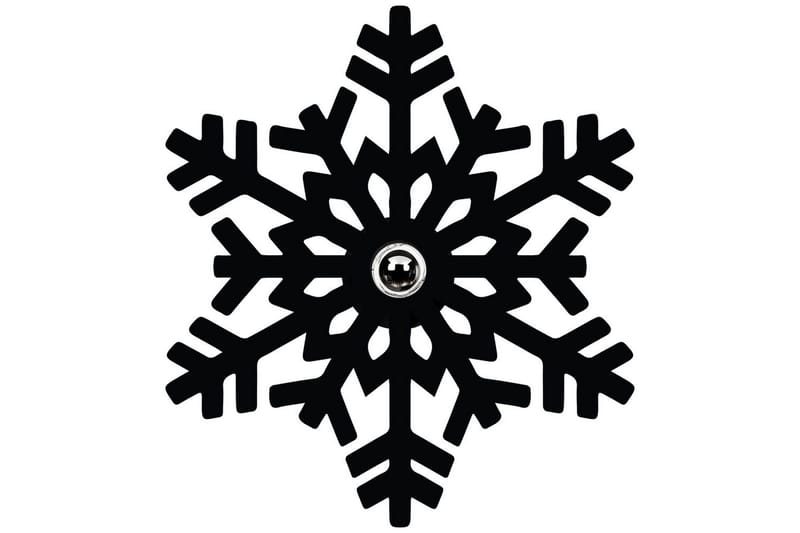 Væglampe Brilo Snow Sort, Sort