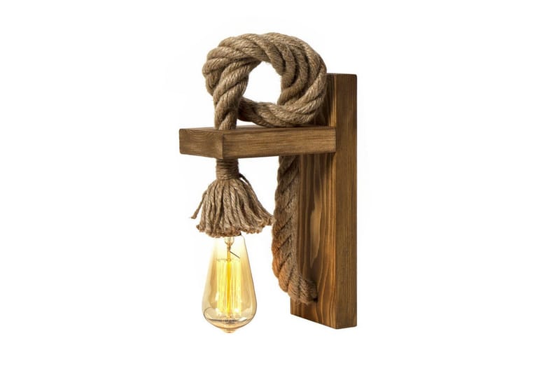 Væglampe Dralen Brun / Rany - Brun/Guld - Belysning - Lamper & indendørsbelysning - Væglampe