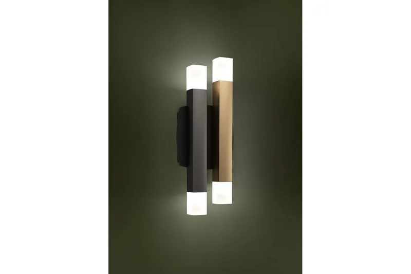 Væglampe Eglo Estanterios Grå/Brun Op og Ned 4 Lamper - Belysning - Lamper & indendørsbelysning - Væglampe