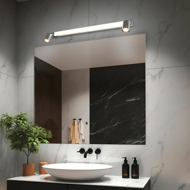 Væglampe Enrico - 90 cm, Krom - Belysning - Lamper & indendørsbelysning - Væglampe