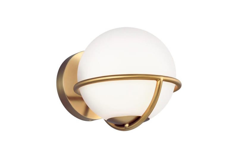 Væglampe Feiss Apollo Poleret Messing - Poleret Messing - Belysning - Lamper & indendørsbelysning - Væglampe