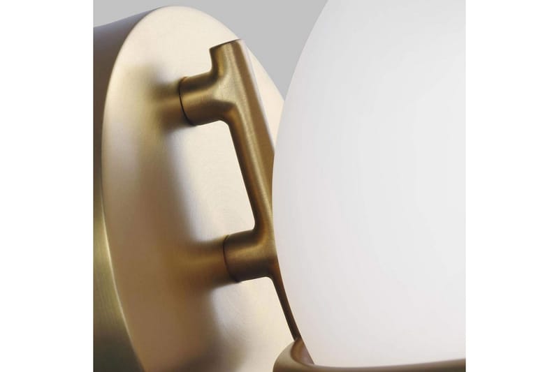 Væglampe Feiss Apollo Poleret Messing - Poleret Messing - Belysning - Lamper & indendørsbelysning - Væglampe