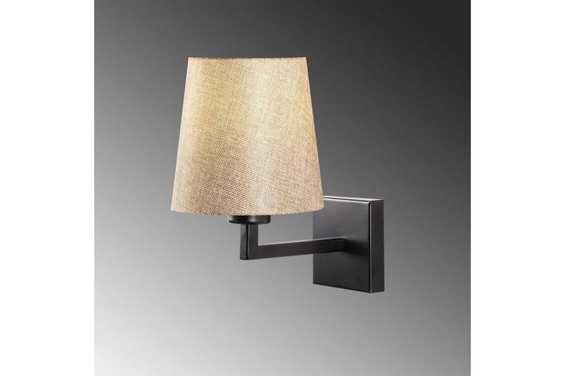 Væglampe Fenda Sort / Creme - Sort / Creme - Belysning - Lamper & indendørsbelysning - Væglampe