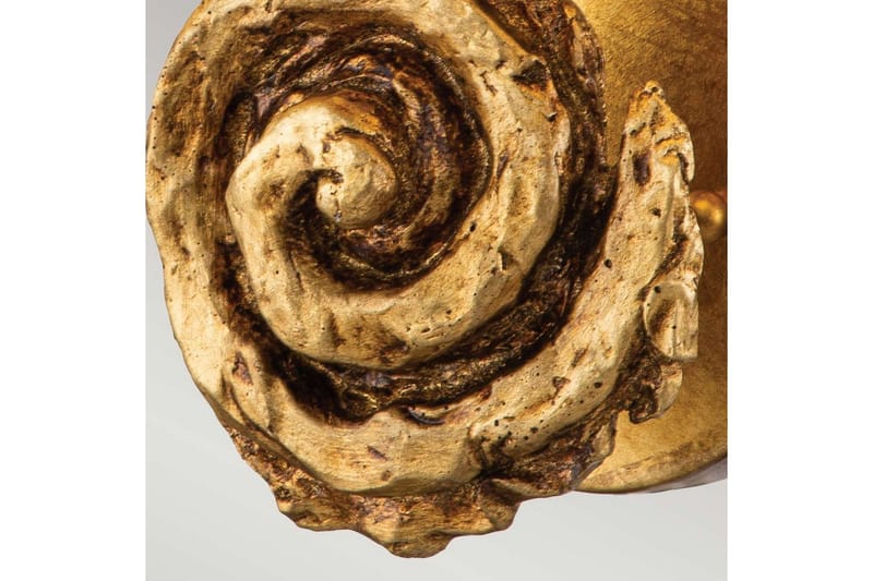 Væglampe Flambeau Swirl Guldblad - Guldblad - Belysning - Lamper & indendørsbelysning - Væglampe