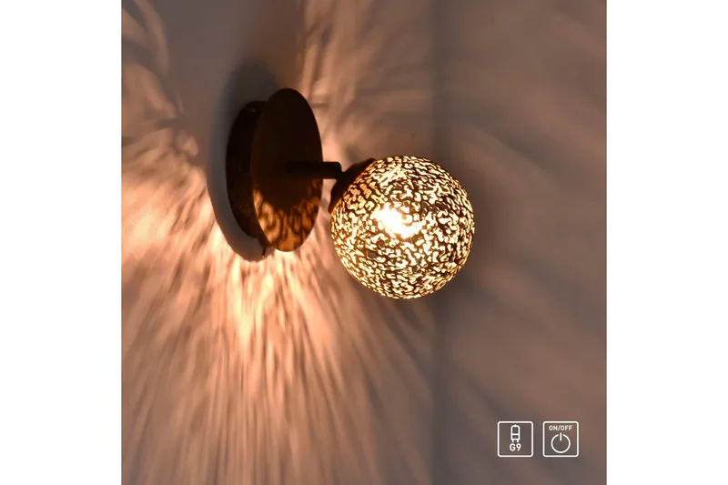 Væglampe Greta - 18x18x18 cm - Belysning - Lamper & indendørsbelysning - Væglampe