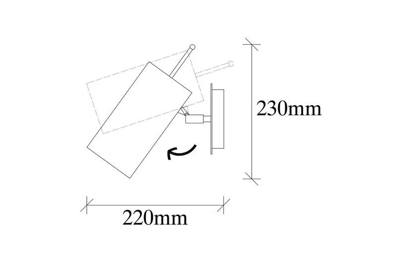 Væglampe Gullis Cylinder Antik - Natur/Multifarvet - Belysning - Lamper & indendørsbelysning - Væglampe