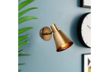 Væglampe Gullis Triangular Antik - Guld - Belysning - Lamper & indendørsbelysning - Væglampe