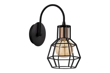 Væglampe Halieland Sort / Bronze - Sort - Belysning - Lamper & indendørsbelysning - Væglampe