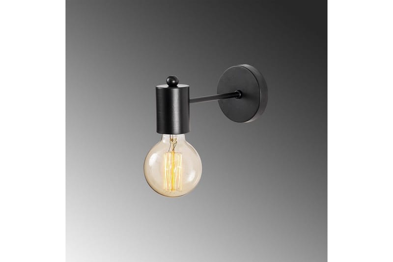 Væglampe Hexaia Sort - Sort - Belysning - Lamper & indendørsbelysning - Væglampe