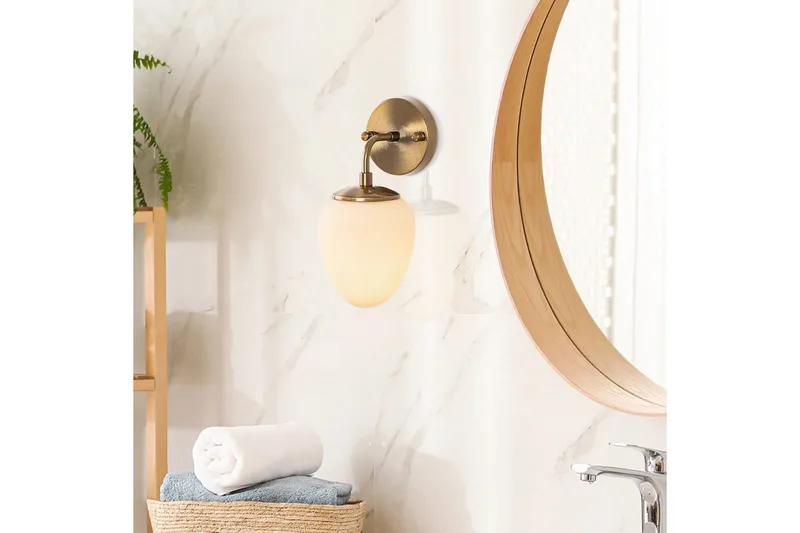 Væglampe Hiora Vintage - Kobber - Belysning - Lamper & indendørsbelysning - Væglampe