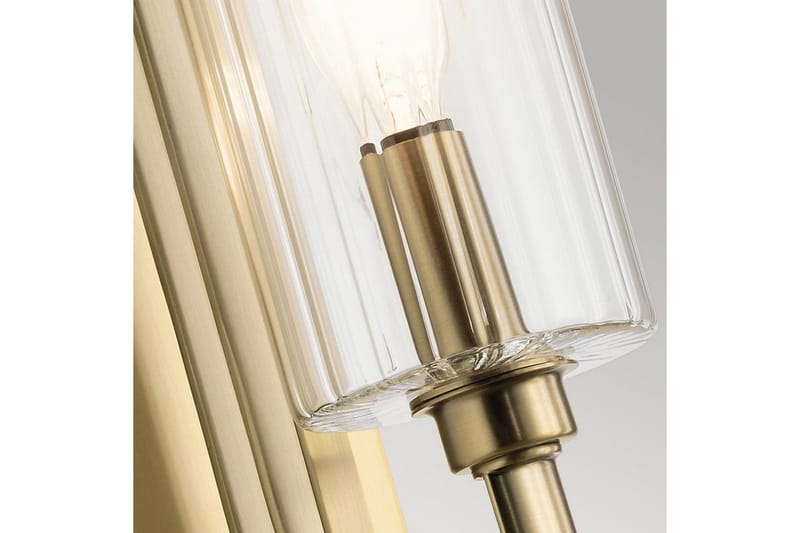 Væglampe Kichler Kimrose Børstet Naturlig Messing - Børstet Naturlig Messing - Belysning - Lamper & indendørsbelysning - Væglampe