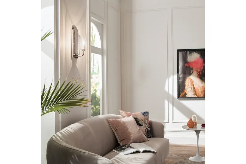 Væglampe Kichler Kimrose Poleret Nikkel - Poleret Nikkel - Belysning - Lamper & indendørsbelysning - Væglampe