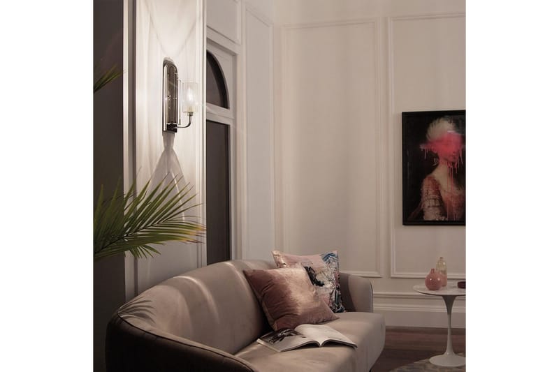 Væglampe Kichler Kimrose Poleret Nikkel - Poleret Nikkel - Belysning - Lamper & indendørsbelysning - Væglampe