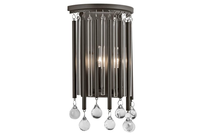 Væglampe Kichler Piper Espresso/Chrome - Espresso/Chrome - Belysning - Lamper & indendørsbelysning - Væglampe