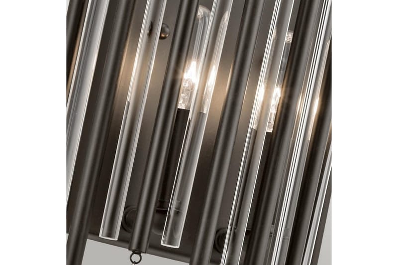 Væglampe Kichler Piper Espresso/Chrome - Espresso/Chrome - Belysning - Lamper & indendørsbelysning - Væglampe