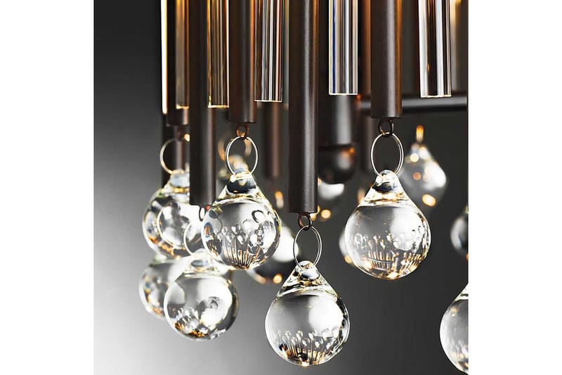 Væglampe Kichler Piper Espresso/Chrome - Espresso/Chrome - Belysning - Lamper & indendørsbelysning - Væglampe