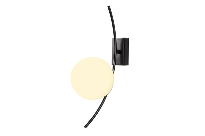Væglampe Kimbell Sort / Hvid - Sort / Hvid - Belysning - Lamper & indendørsbelysning - Væglampe