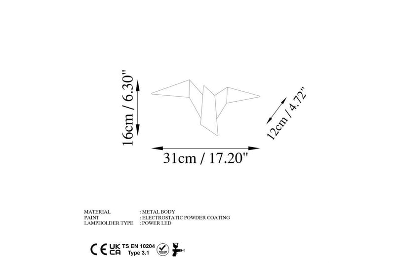 Væglampe Kivo Rany - Rany - Belysning - Lamper & indendørsbelysning - Væglampe