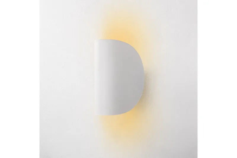 Væglampe Koeia Krom - Hvid - Belysning - Lamper & indendørsbelysning - Væglampe