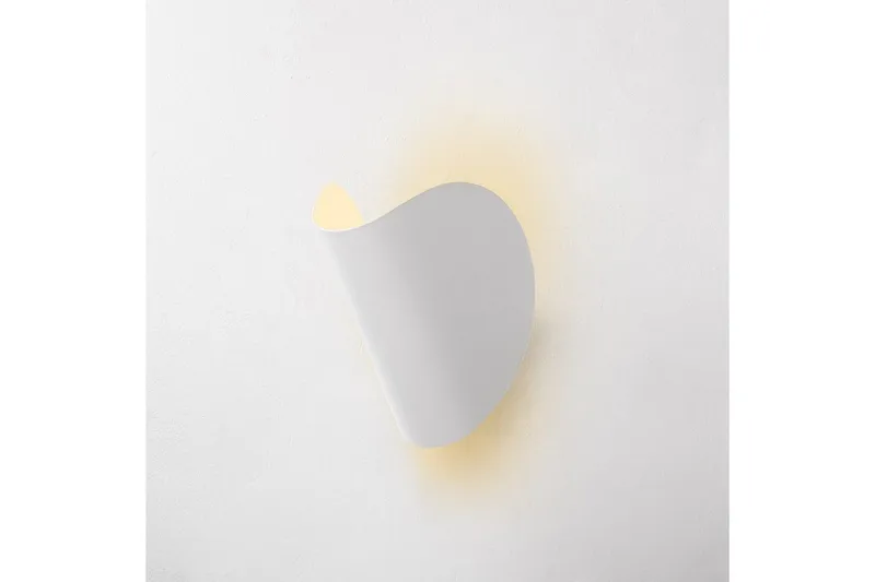 Væglampe Koeia Krom - Hvid - Belysning - Lamper & indendørsbelysning - Væglampe