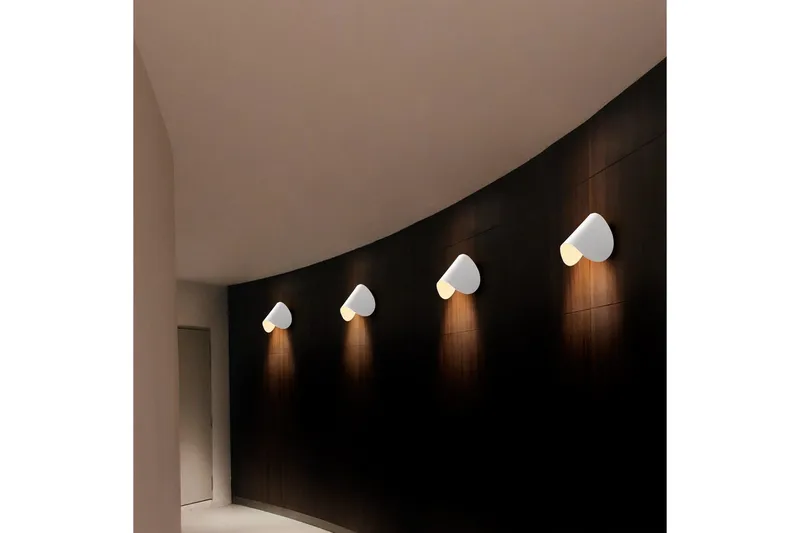 Væglampe Koeia Krom - Hvid - Belysning - Lamper & indendørsbelysning - Væglampe