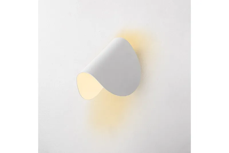 Væglampe Koeia Krom - Hvid - Belysning - Lamper & indendørsbelysning - Væglampe