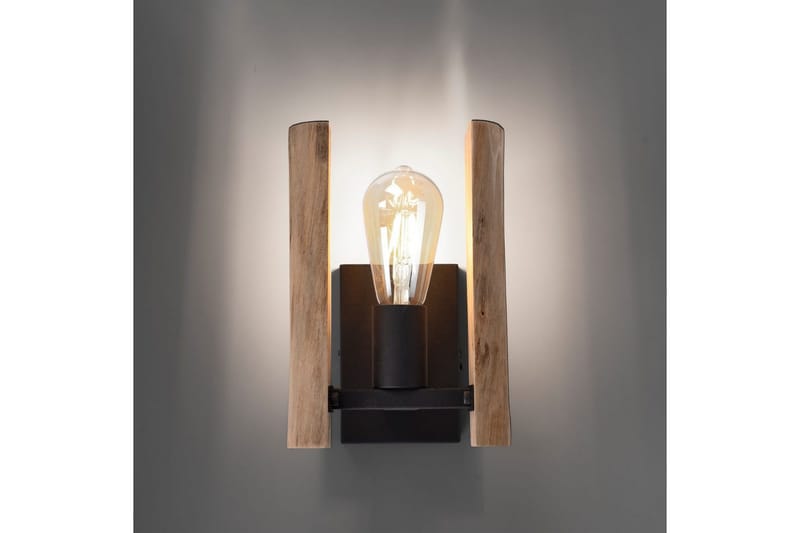 Væglampe Log - 15x25x17 cm - Belysning - Lamper & indendørsbelysning - Væglampe