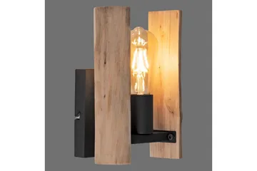 Væglampe Log - 15x25x17 cm - Belysning - Lamper & indendørsbelysning - Væglampe