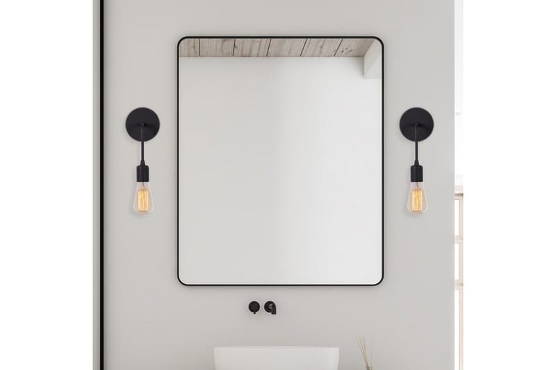 Væglampe Lysar Sort - Sort - Belysning - Lamper & indendørsbelysning - Væglampe