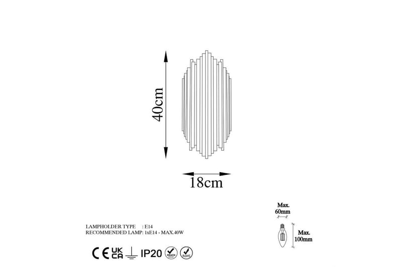 Væglampe Mahima Rany - Rany - Belysning - Lamper & indendørsbelysning - Væglampe