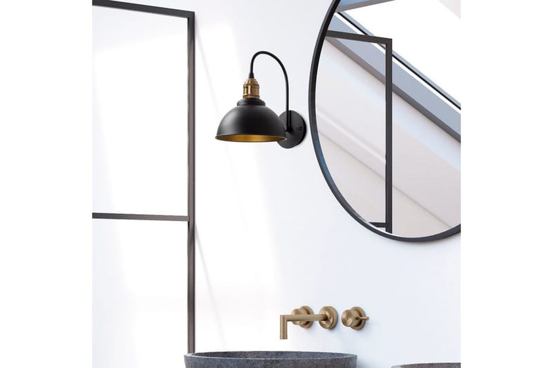 Væglampe Masatsune Sort / Antik - Sort / Antik - Belysning - Lamper & indendørsbelysning - Væglampe