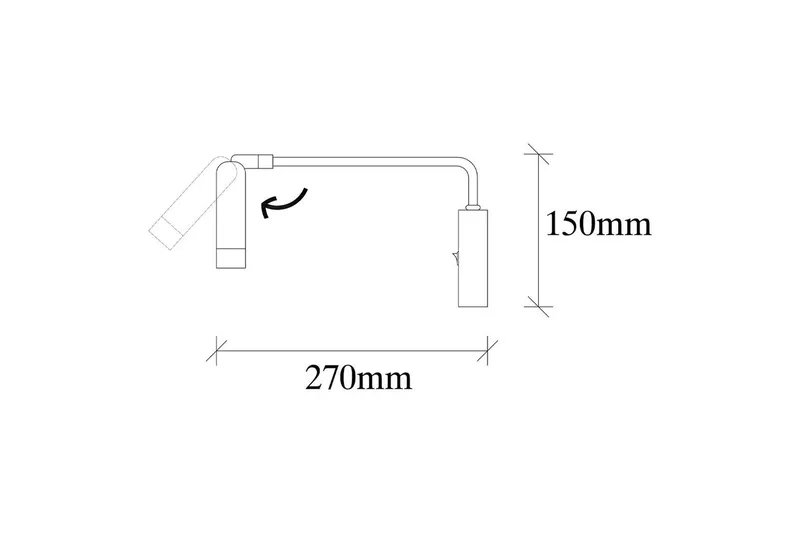 Væglampe Matsuchi Gul / Sort - Sort/Gul - Belysning - Lamper & indendørsbelysning - Væglampe