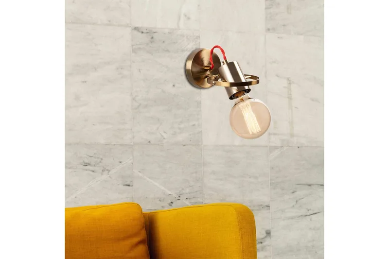 Væglampe Munel Vintage - Kobber - Belysning - Lamper & indendørsbelysning - Væglampe