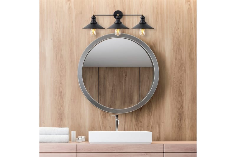 Væglampe Nolen Sort / Antik - Sort/Antracit - Belysning - Lamper & indendørsbelysning - Væglampe