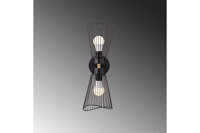 Væglampe Novin Sort - Sort - Belysning - Lamper & indendørsbelysning - Væglampe