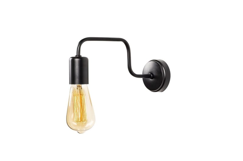 Væglampe Nymera sort - Sort - Belysning - Lamper & indendørsbelysning - Væglampe