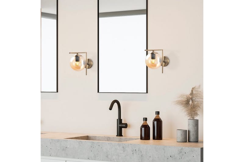 Væglampe Olan Antik Transparent - Transparent - Belysning - Lamper & indendørsbelysning - Væglampe