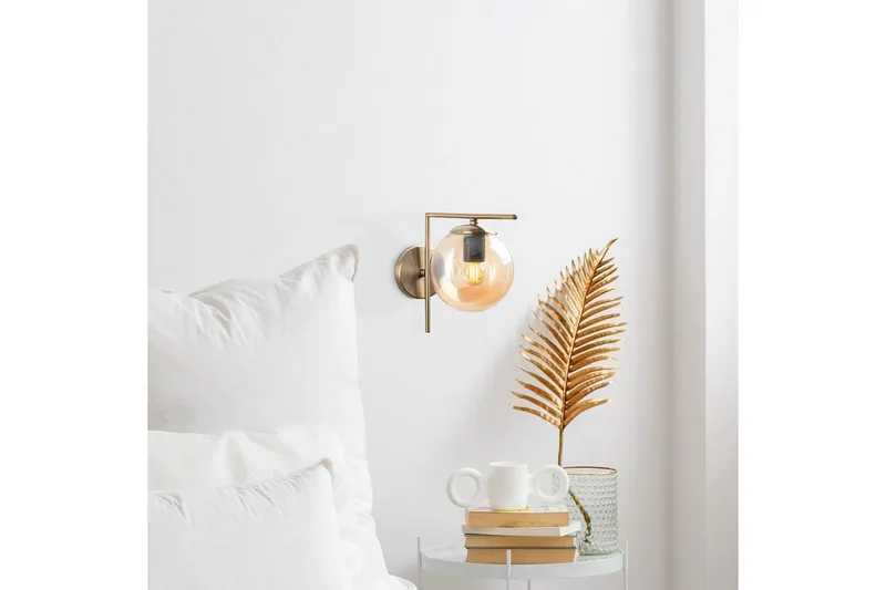 Væglampe Olan Antik Transparent - Transparent - Belysning - Lamper & indendørsbelysning - Væglampe