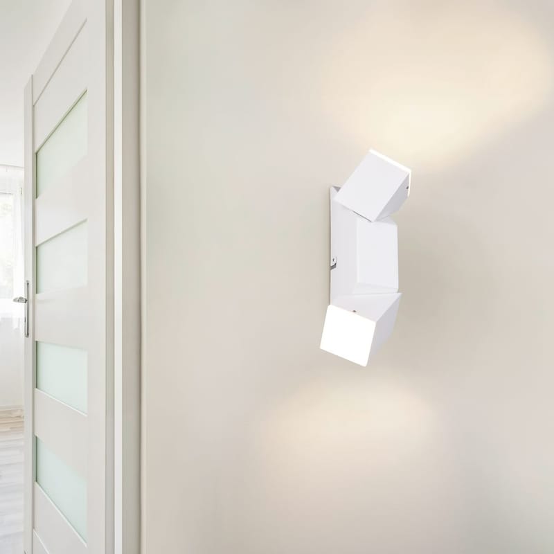 Væglampe Raglan - Mat hvid - Belysning - Lamper & indendørsbelysning - Væglampe