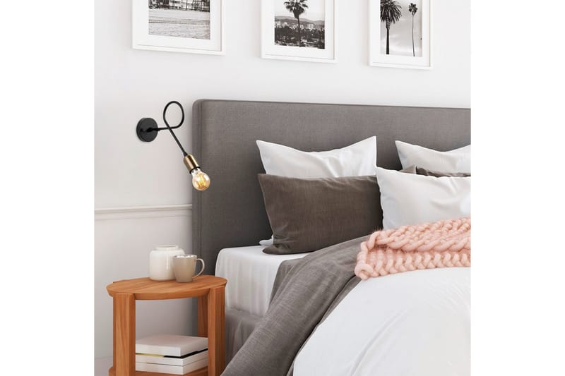 Væglampe Ranju Sort / Antik - Bronze/Sort - Belysning - Lamper & indendørsbelysning - Væglampe