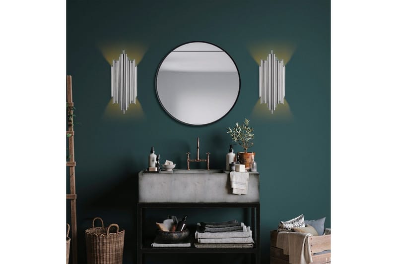 Væglampe Raoji Krom - Krom - Belysning - Lamper & indendørsbelysning - Væglampe