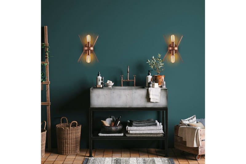 Væglampe Rate 10 Kobber - Kobber - Belysning - Lamper & indendørsbelysning - Væglampe