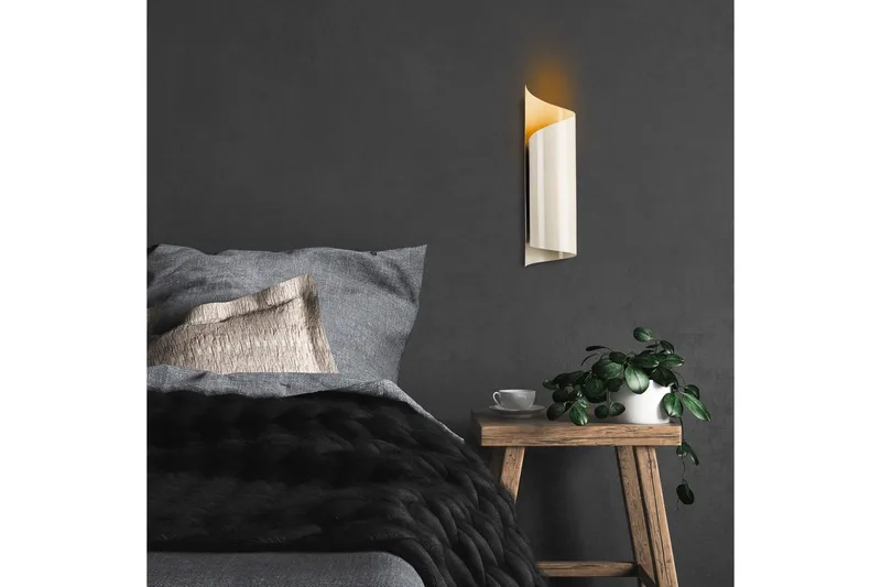 Væglampe Rate 12 Creme - Cremevhid - Belysning - Lamper & indendørsbelysning - Væglampe