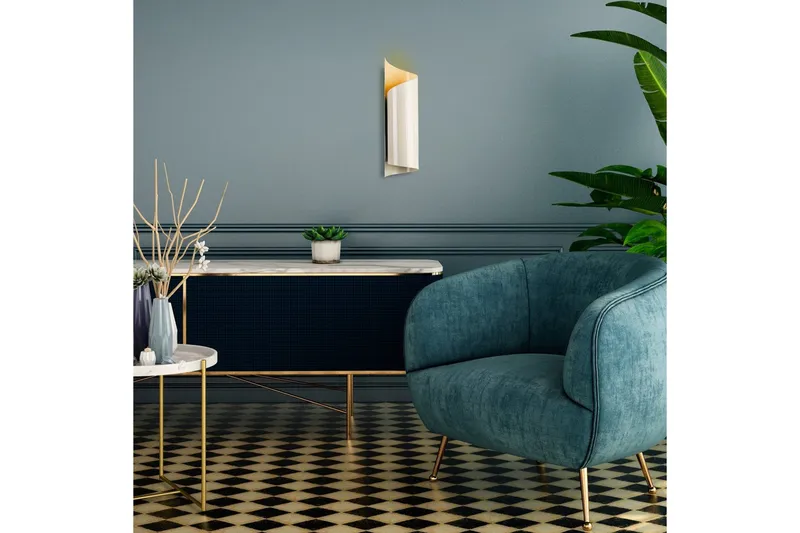 Væglampe Rate 12 Creme - Cremevhid - Belysning - Lamper & indendørsbelysning - Væglampe