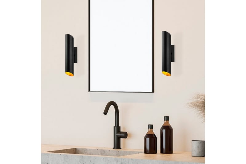 Væglampe Sød Sort / Rany - Guld/Sort - Belysning - Lamper & indendørsbelysning - Væglampe